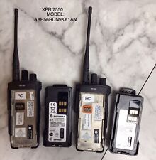 Motorola Xpr7550 Aah56rdn9ka1an Digital Mototrbo Uhf 403-512 Two-way Radios.