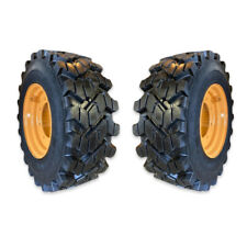 Pair Of 2 12-16.5 Tires On Rims For 4x4 Case 580 Backhoe-super M L 4wd
