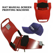Hat Silk Screen Press Printer Equipment With 4pc Standard Platen Printing All