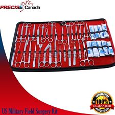 172 Us Military Field Minor Surgery Surgical Veterinary Instruments Kit Ds-1103