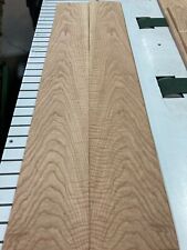 Figured Red Oak Wood Veneer 4 Sheets 59 X 8 12 518d