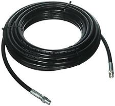 4400 Psi 14 X 50 Sewer Jetter Hose Black Thermoplastic Weather Resistant