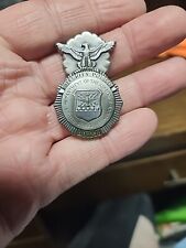 Vintage Obsolete Us Department Of The Air Force Security Police Badge Military