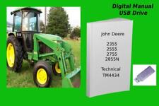 John Deere 2355 2555 2755 2855n Tractor Technical Manual Please Read Description