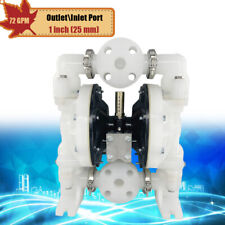 72gpm Air-operated Double Diaphragm Pump 25mm Inlet Outlet For Chemical Fluids