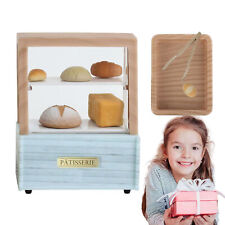 Miniature Dessert Cabinet Cake Stand Display Cabinet Mini Bakery Case For Kids