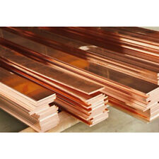 1pcs 99.9 Copper Cu Metal Flat Bar Copper Strip Copper Plate Thick 1.5 - 12mm