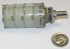 Janco 3 Pole - 4 Positions Non Shorting  Enclosed Rotary Switch Nos 1 Pc.