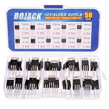 Bojack 10 Values 50 Pcs Silicon Epitaxial Power Transistor Tip31c Tip32c Tip4...