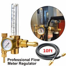 Argon Co2 Mig Tig Flow Meter Regulator Welding Flowmeter Gas Gauge Welder Hose