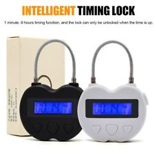 Temporary Timer Padlock Smart Time Lock Electronic Timer Lcd Display Time Lock