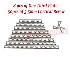 One Third Plate 3.5mm-8pcs 3.5mm Cortical Screw- 50pcs Veterinary Instrument