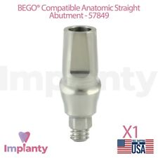 Straight Anatomically Shaped Abut Ment Bego Compatible Dental 57849