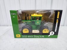 116 Ertl Precision Key John Deere 7020 4wd Toy Tractor In Box 7520 4020 4440