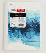 Five Star Lava Light Composition Notebook Wide Ruled 100 Sheets - New
