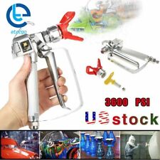 3600 Psi Spray Gun With 517 Tip Guard Airless Paint For Sprayer Us