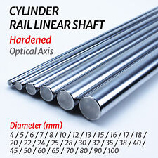  5mm-50mm Cylinder Rail Linear Shaft 45 Steel Smooth Rod Hardened Optical Axis