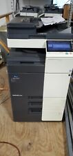 Konica Minolta Bizhub 364e Bw Copier Printer Scanner Fax With Finisher