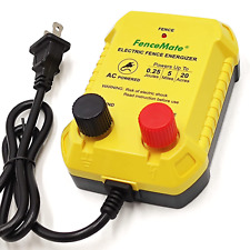 Ac Powered Electric Fence Charger Output 0.25j Up To 5 Miles Energizer Up To 6kv