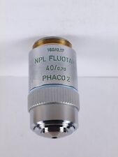 Leitz Npl Fluotar 40x Phaco 2 160 Tl Phase Microscope Objective