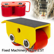 Machinery Mover Heavy Machine Dolly Equipment Roller Skate 5500lbs 2.5 Ton New
