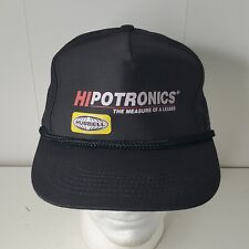 Vtg Hipotronics Hubbell High Voltage Test Equipment Snapback Hat Baseball Cap