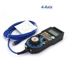4 Axis Cnc Mach3 Handwheel Wired Usb Mpg Controller Electronic Manual Pendant