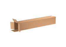 25-100 Pack 6x6x36 Shipping Packing Box Corrugated Kraft Cardboard Carton Mailer