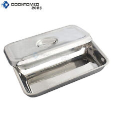Medical Tattoo Stainless Instrument Sterilization Tray Case 8x4x2