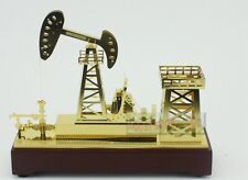 New Oil Well Pump Jack Gold Model Drillbit Oilfield Rig Bit Oilfield Oil Well De