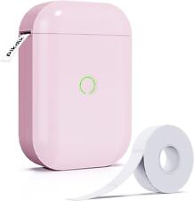 Mini Bluetooth Label Makers - D11 Portable Label Maker Machine With Tape Pink