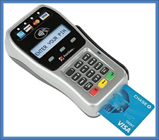 Fd35 First Data 001791064 Pin Pad With Well Encryption Tap Or Swipe Card Reader