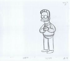 Simpsons Ned 2003 Original Art Wcoa Animation Production Pencil Eabf06 Sc314 A4