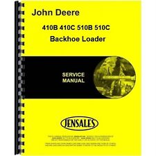 John Deere 410b 410c 510b 510c Backhoe Loader Service Repair Manual