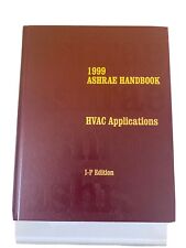 1999 Ashrae Handbook Hvac Applications I-p Edition