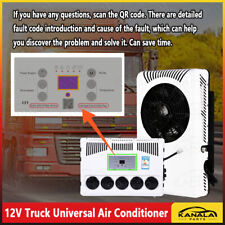 Fits Semi Trucks Bus Rv Caravan 12v Air Conditioner Intelligent Fault Detection