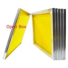 Open Box Screen Frame Aluminum Pre-stretched Silk Screen Press Frame W230 Mesh