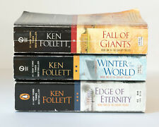 Ken Follett Century Trilogy Complete Series Lot Of 3 1-3 Set Paperback Books