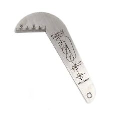 Twist Drill Angle Gauge Grinding Drill Bits Diameter Center Gauge Sharping Tools