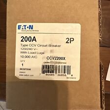 Eaton Ccv2200x 2p 200a Main Breaker Load Side Lugs New In Box Usa Shipping