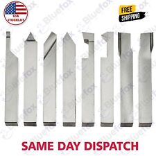 8pcsset 8mm Metal Lathe Tools Knife Bits For Milling Cutting Tool Turning Us