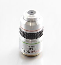 Olympus Splan 20x 0.46 Phase Contrast Pl Microscope Objective Bh2