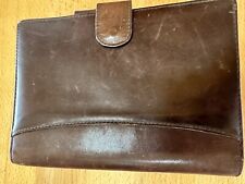 Vintage Wilsons Leather Planner Euc
