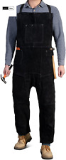 Leather Welding Apron Split Leg For Men And Womenheavy Duty Cowhide Leather New