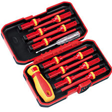 13pc 1000v Magnetic Insulated Electrician Screwdriver Set Vde-gs Diy Tool Kit
