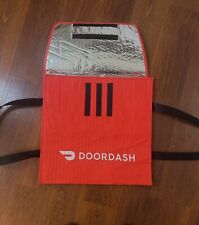 New Large Insulated Pizza Delivery Bag 19x19x6 Doordash With Carry Straps