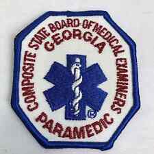 Georgia Ga Composite State Board Of Medical Examiners Jacket Patch Paramedic Vtg