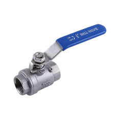 12 Npt Full 2 Way Lever Stainless Steel Ss304 Ball Valve Wog1000 Yse