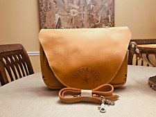 Postal Blue Usps Saddle Leather Briefcase Messenger Bag Postal Bag - Usa