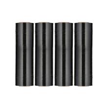 Black Moving Wrapping Plastic Stretch Film Wrap Packaging 18 X 1000 4 Rolls